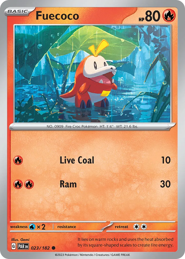 Fuecoco card image