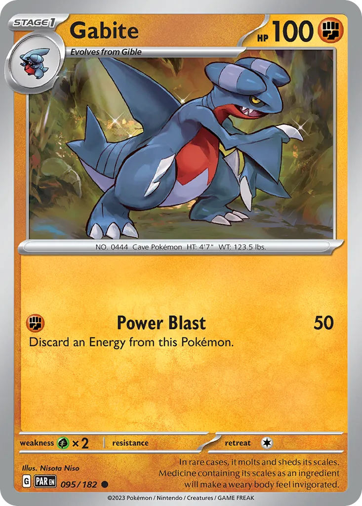 Gabite card image
