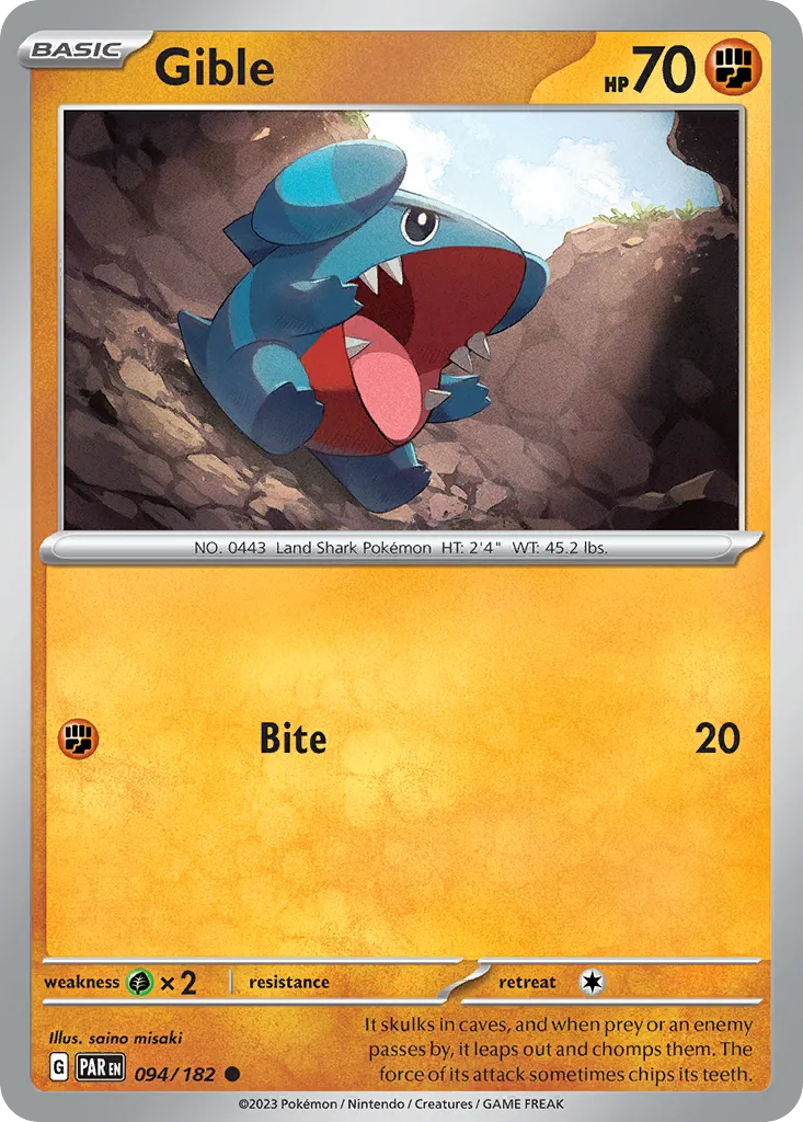 Gible card image