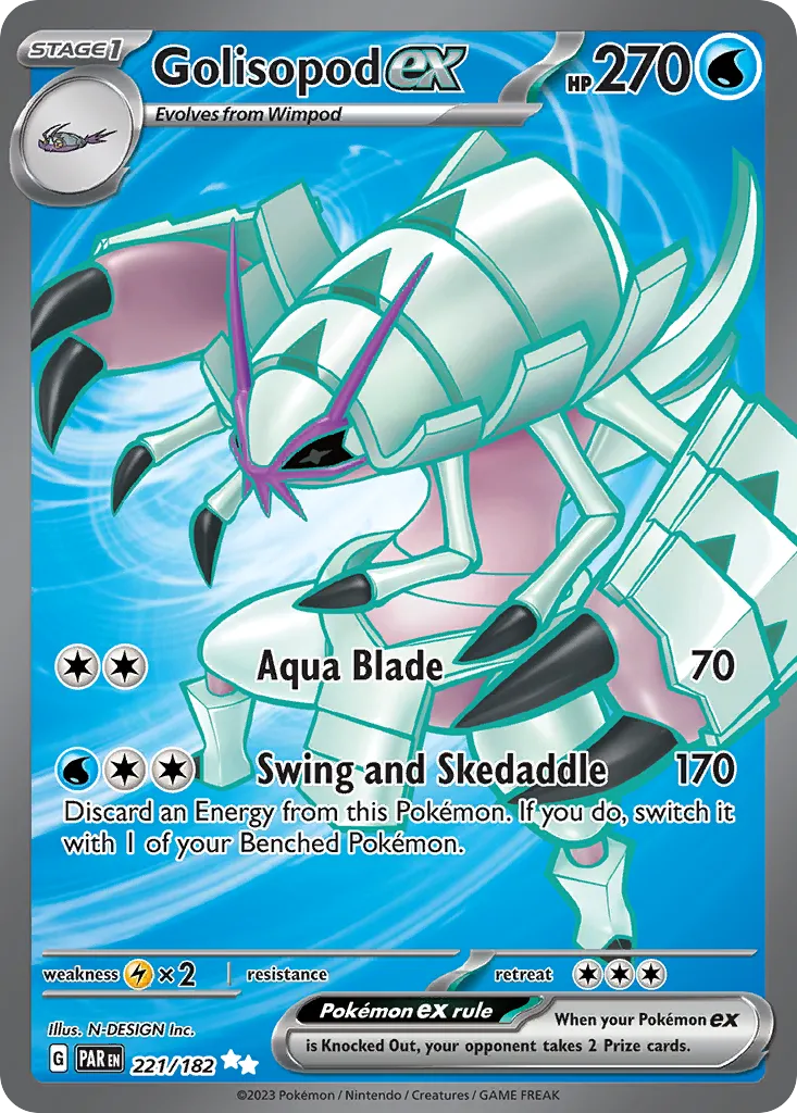 Golisopod ex card image