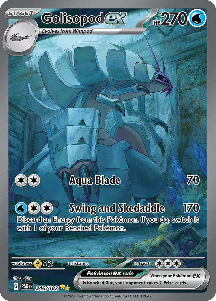 Golisopod ex card image