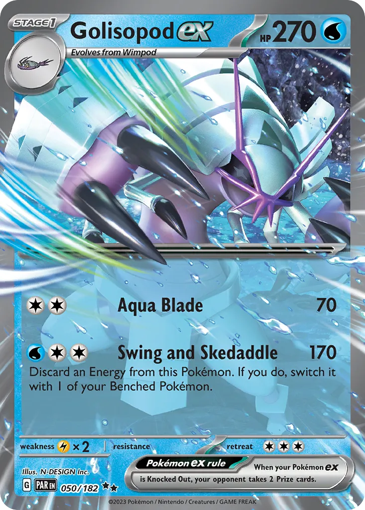 Golisopod ex card image