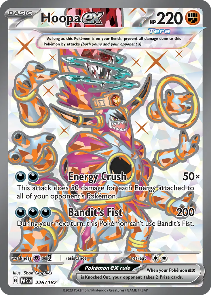 Hoopa ex card image