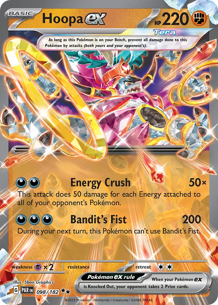 Hoopa ex card image