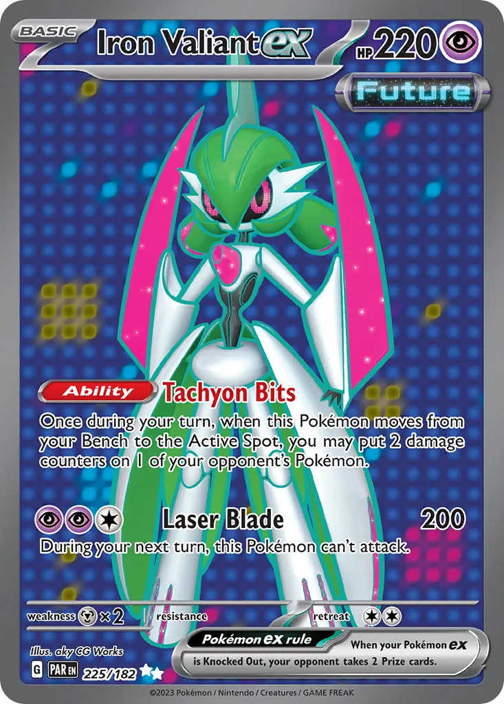 Iron Valiant ex card image