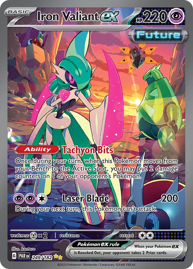 Iron Valiant ex card image
