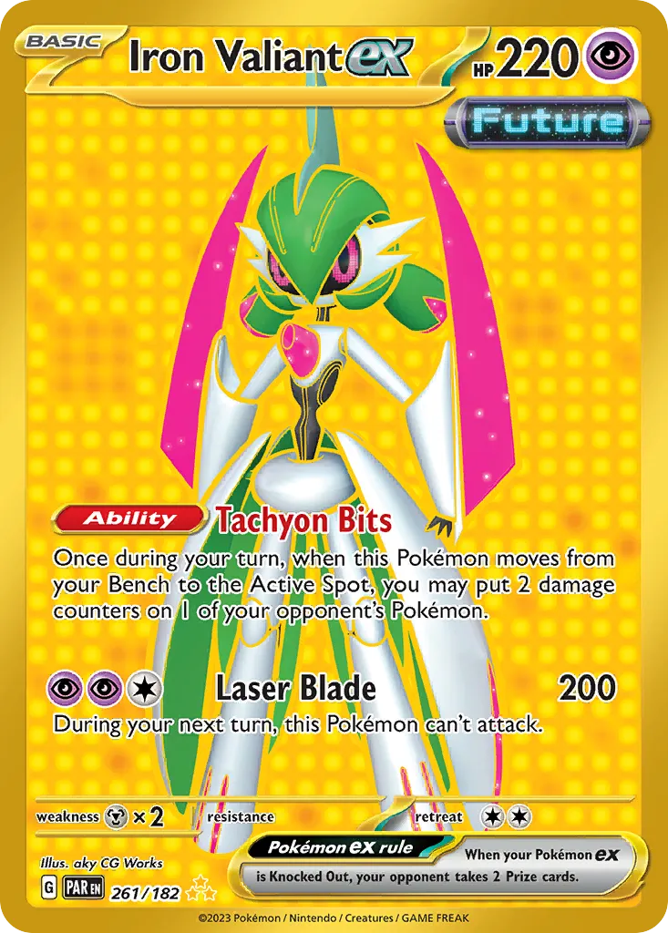 Iron Valiant ex card image