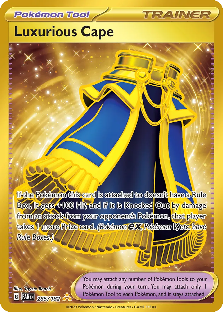 Luxurious Cape card image