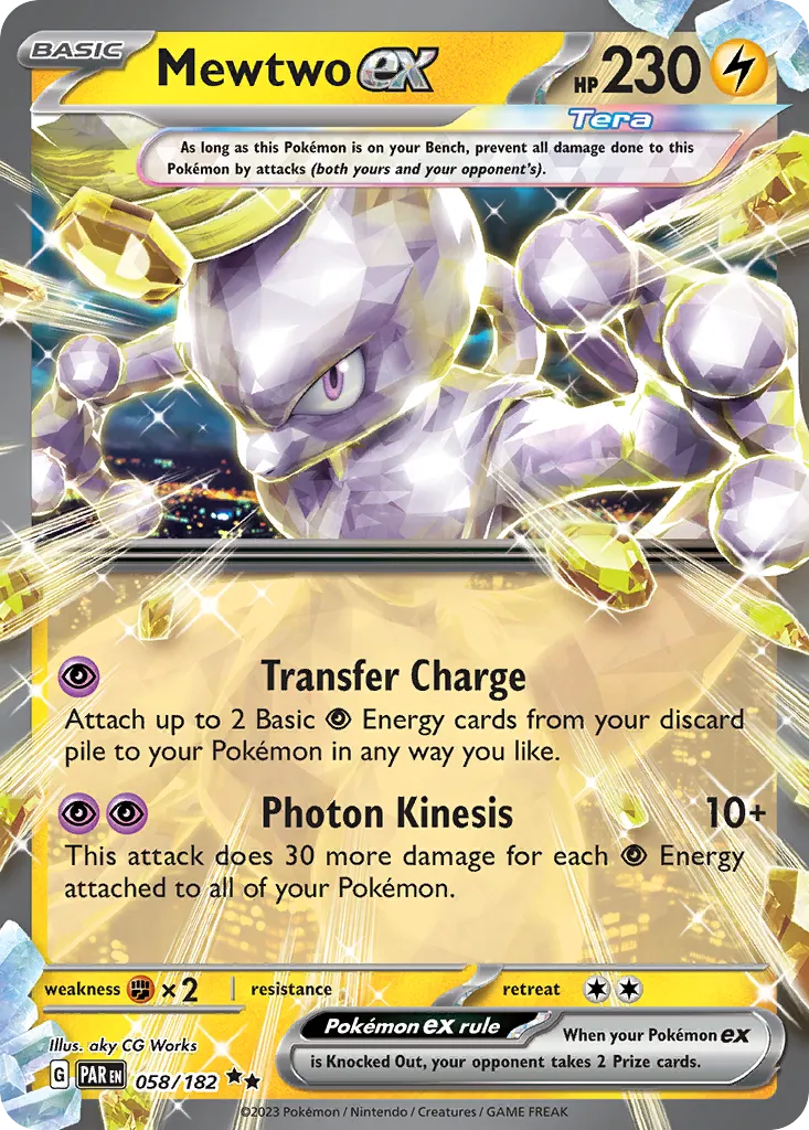 Mewtwo ex card image