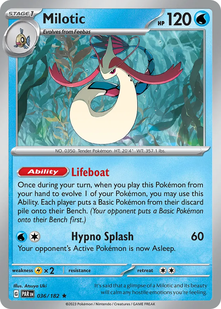 Milotic card image