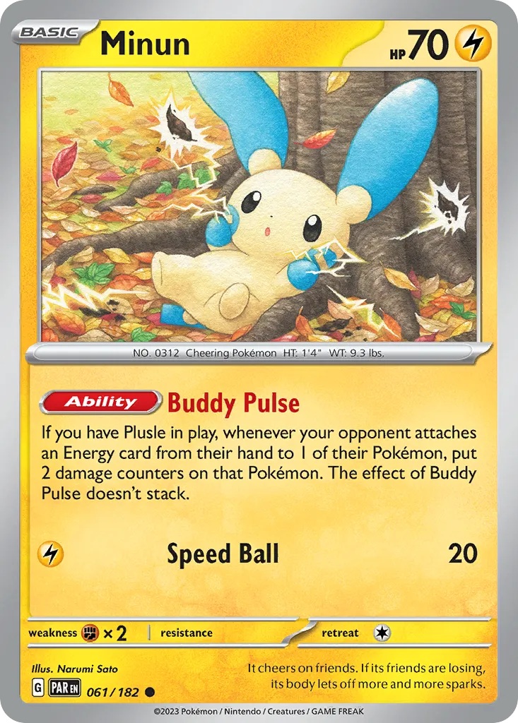 Minun card image