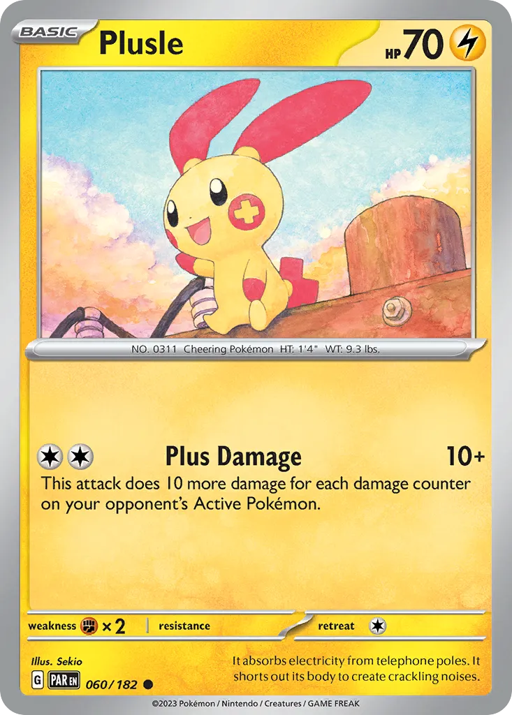 Plusle card image