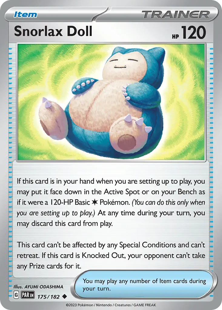 Snorlax Doll card image