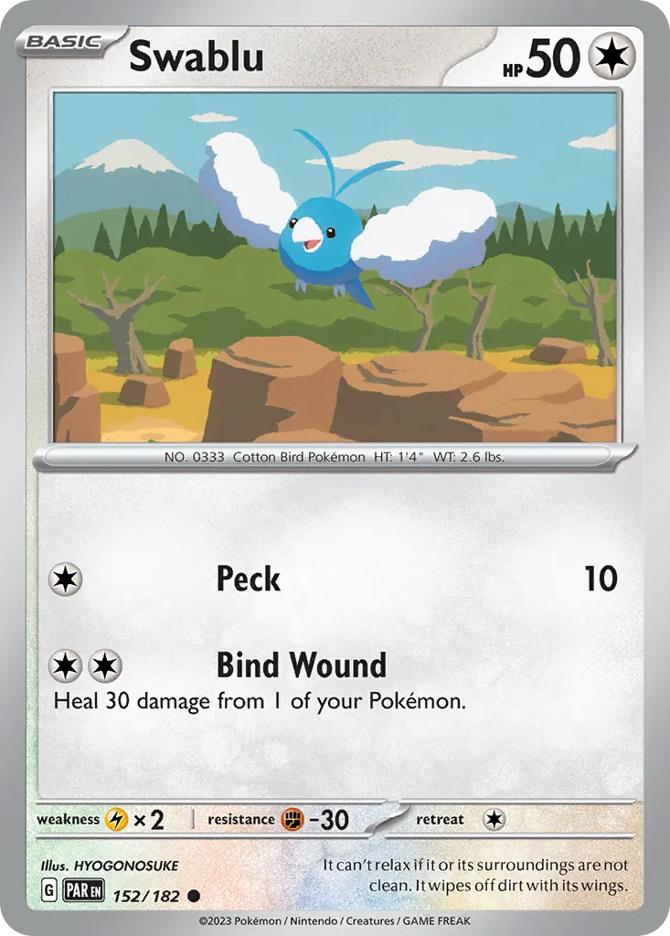 Swablu card image