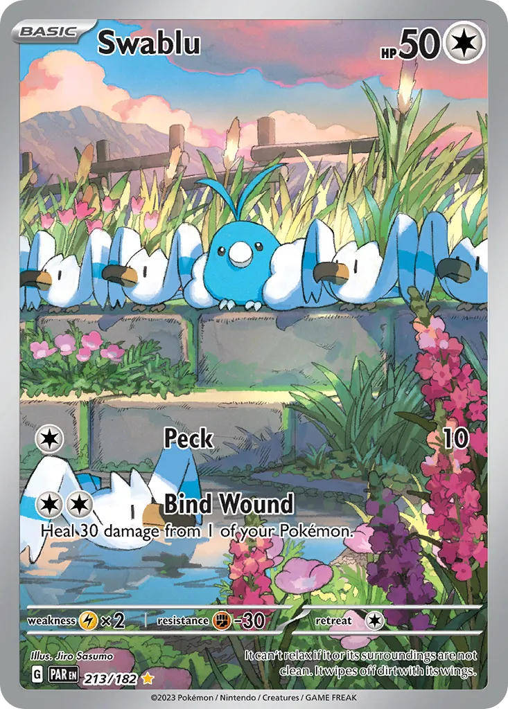 Swablu Paradox Rift #213 card image