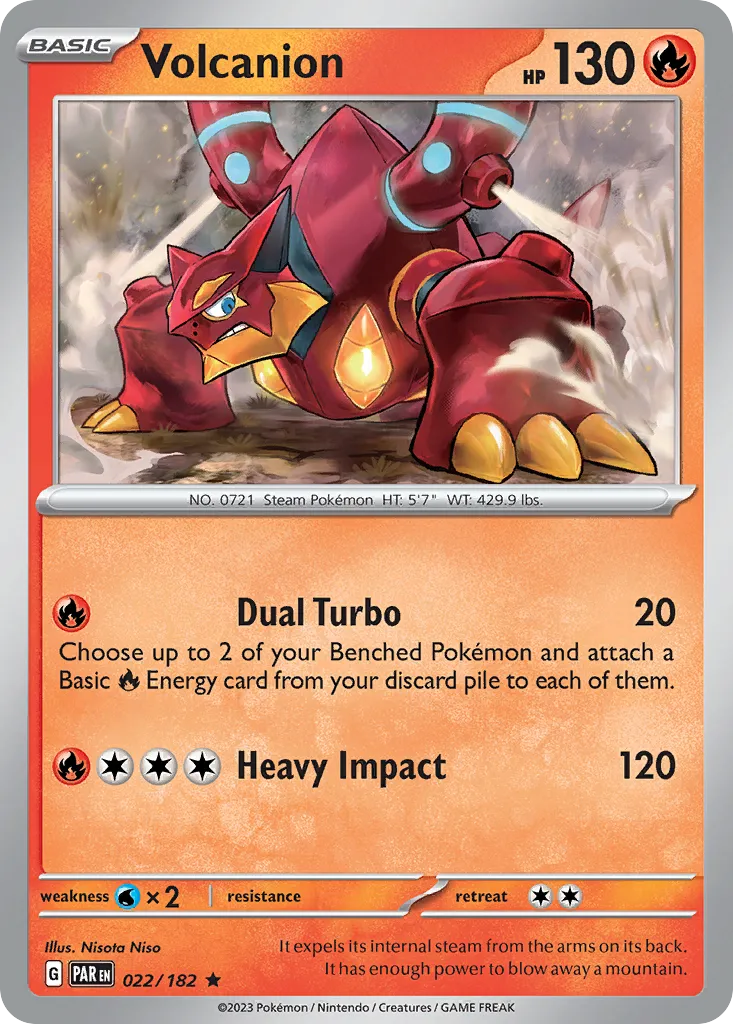 Volcanion card image