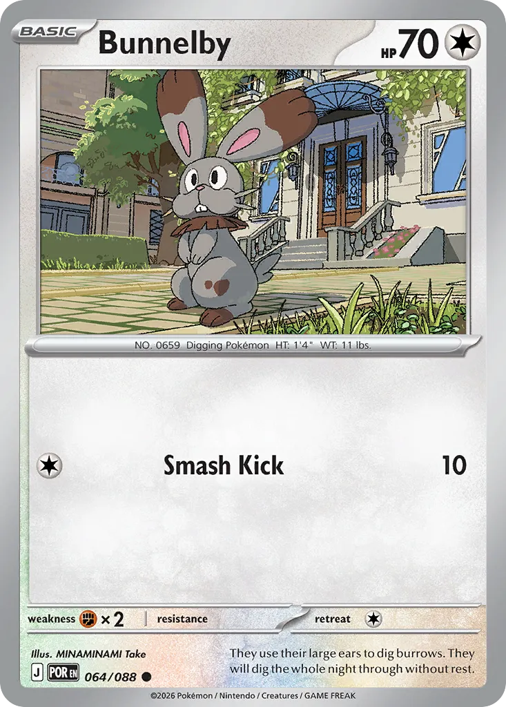 Bunnelby card image