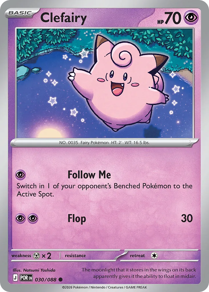Clefairy card image