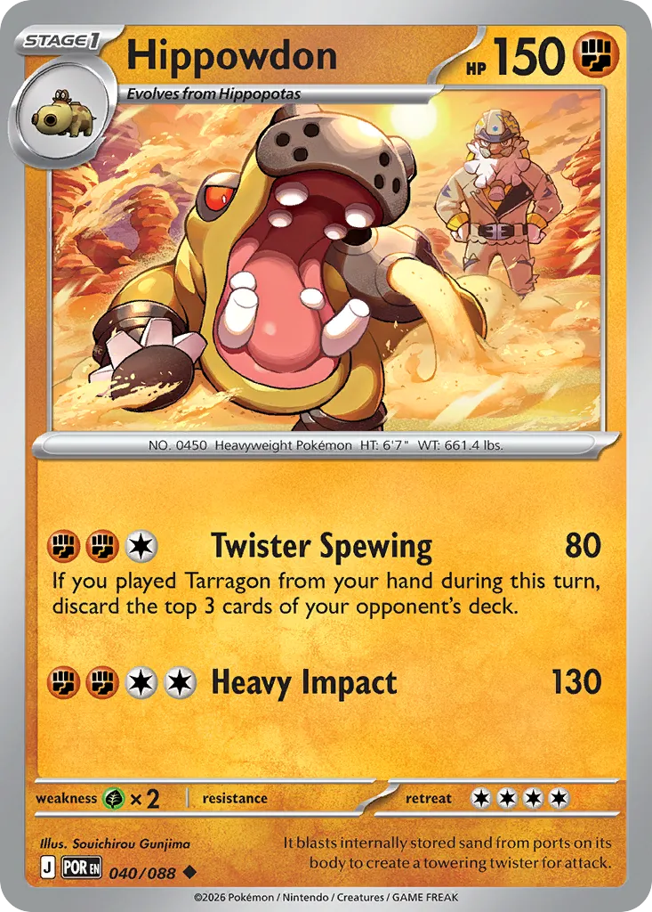 Hippowdon card image