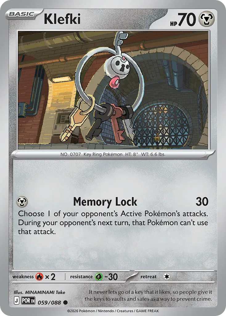 Klefki card image