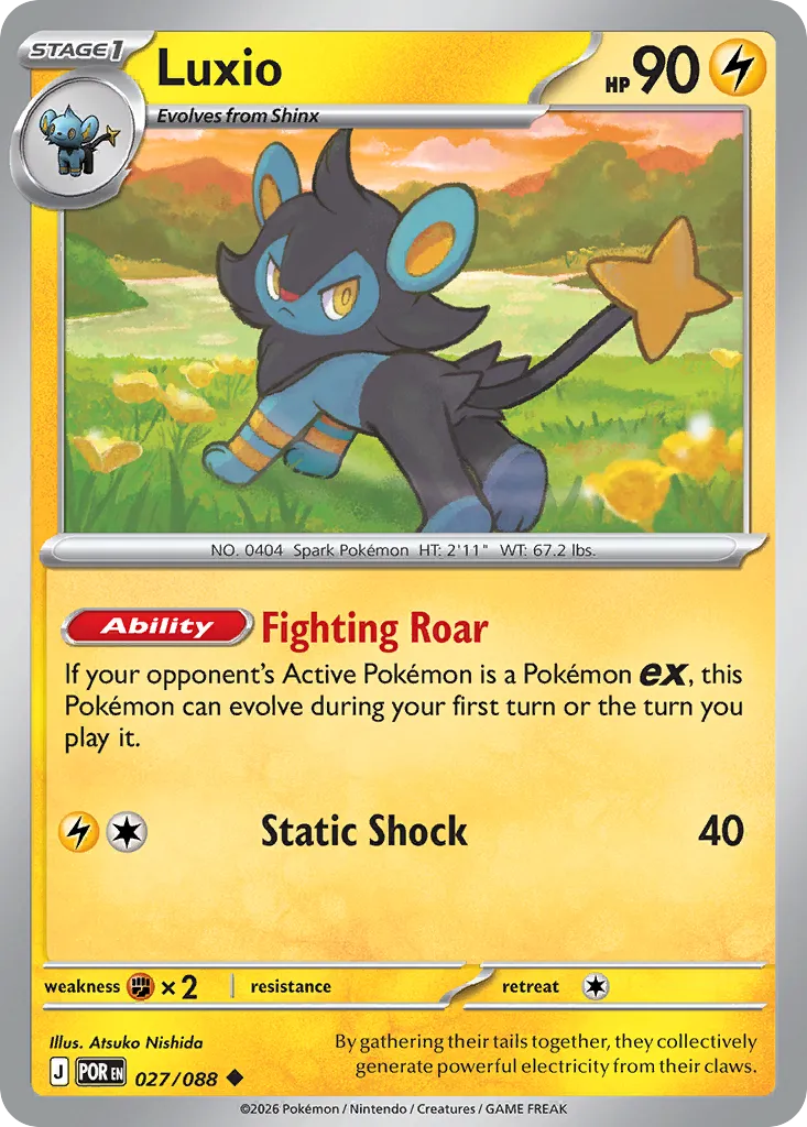 Luxio card image