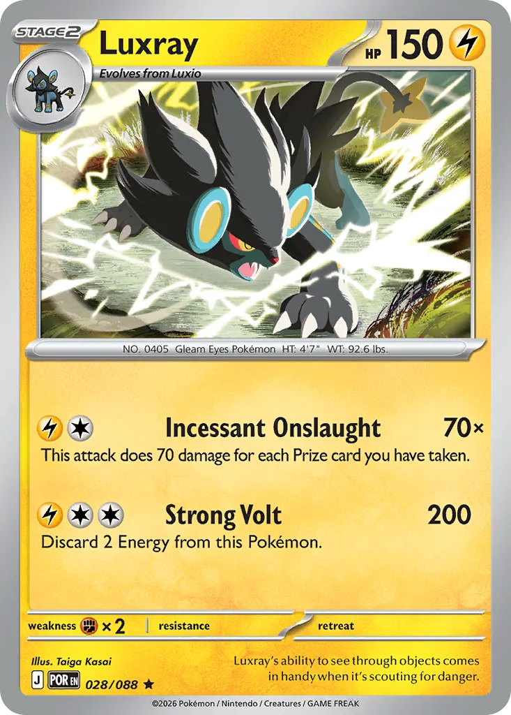 Luxray card image