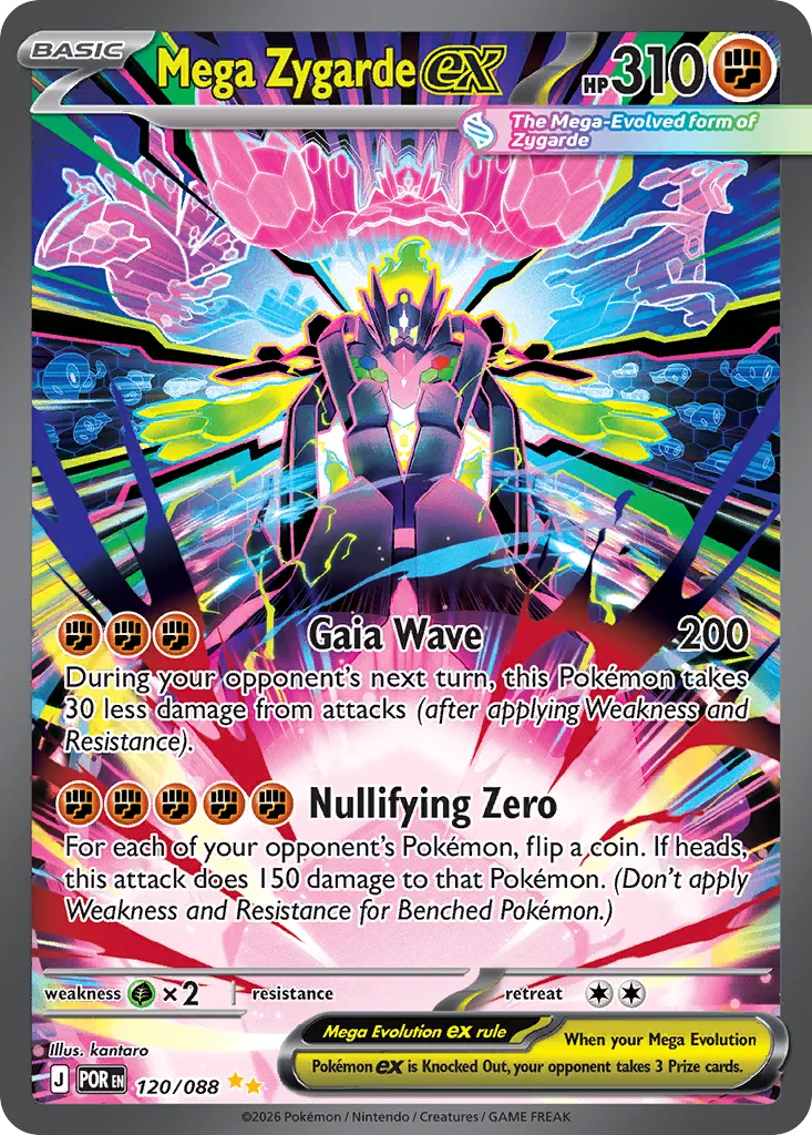 Mega Zygarde ex #120 card image