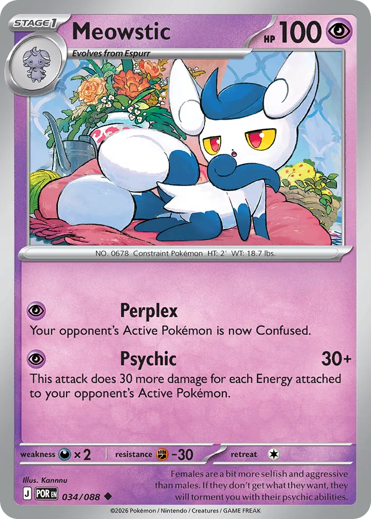 Meowstic card image