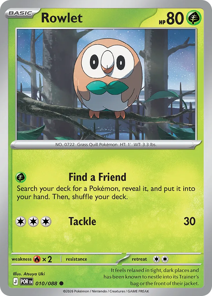 Rowlet card image