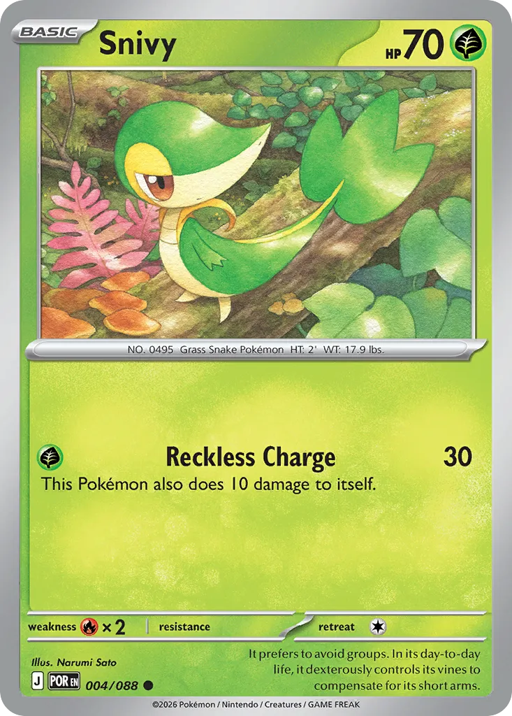 Snivy card image