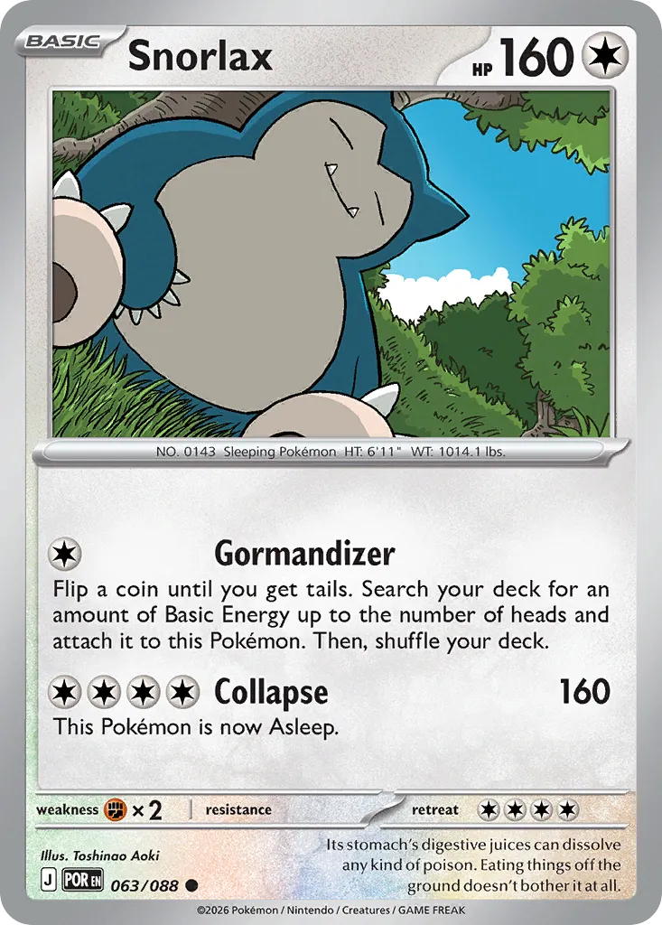 Snorlax card image