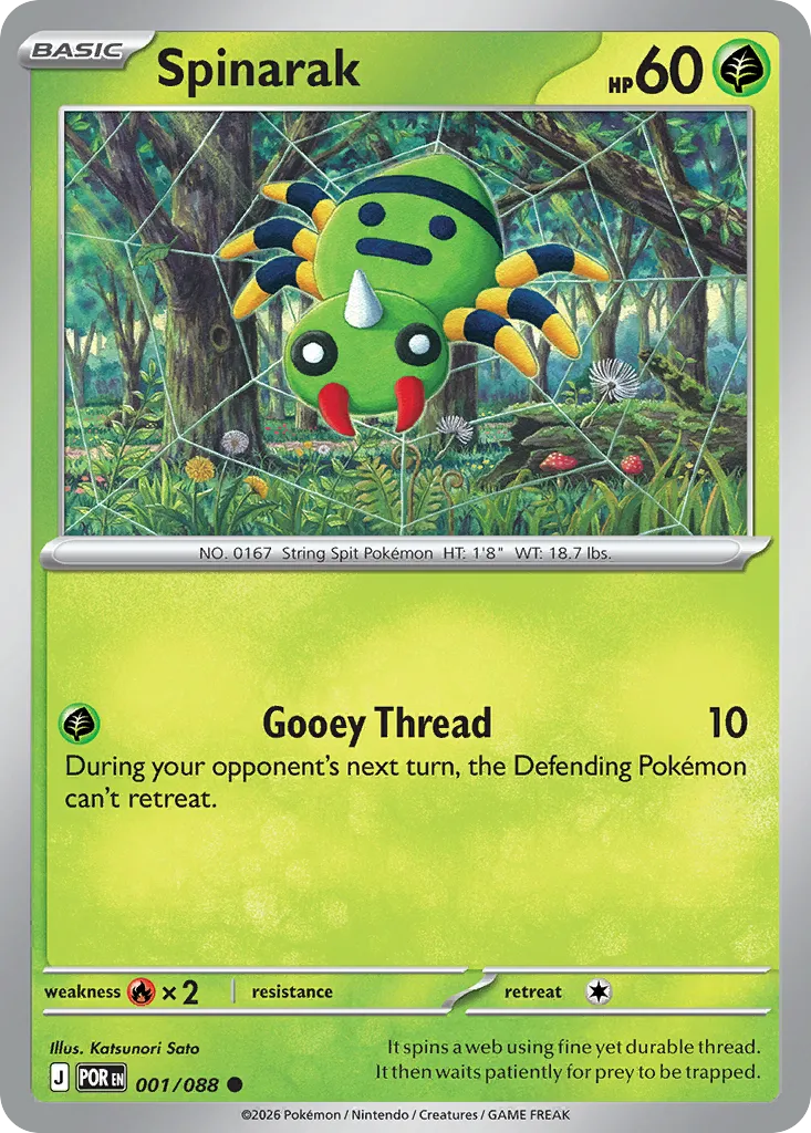 Spinarak card image