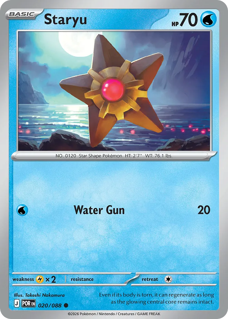 Staryu card image