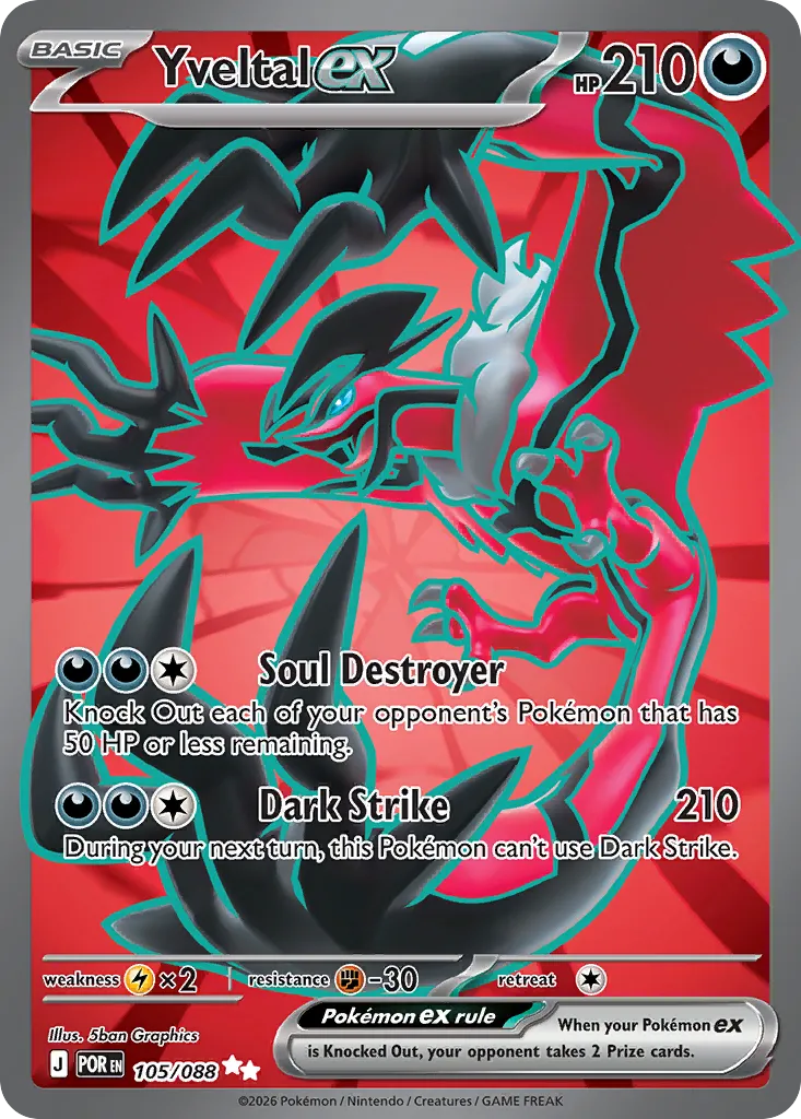 Yveltal ex card image