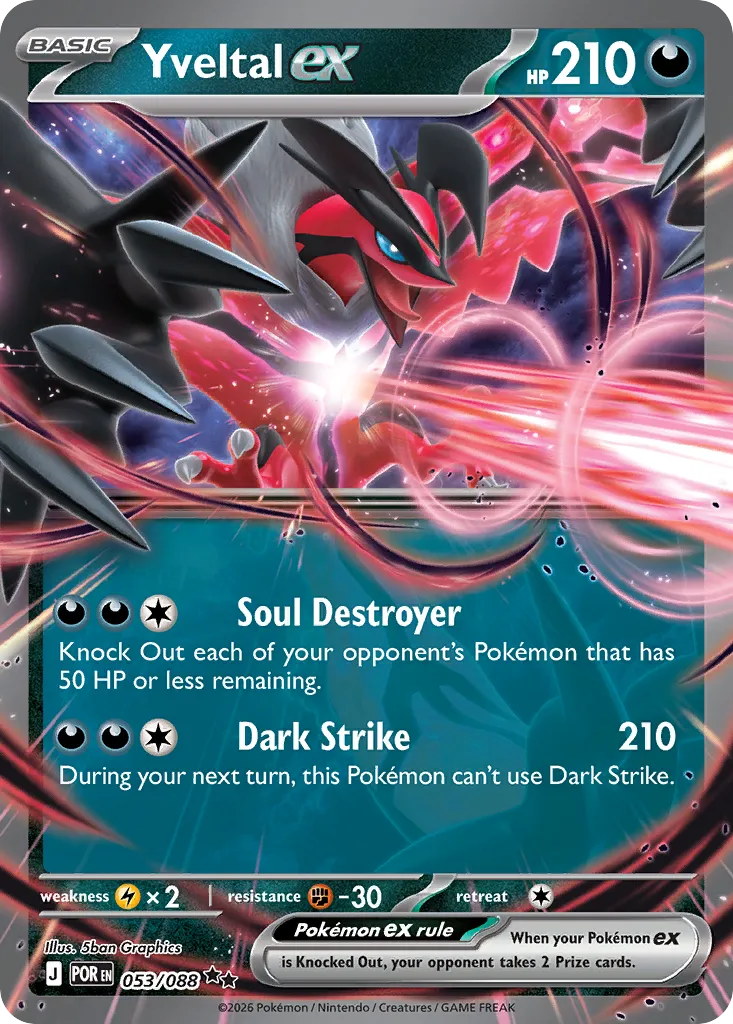 Yveltal ex card image