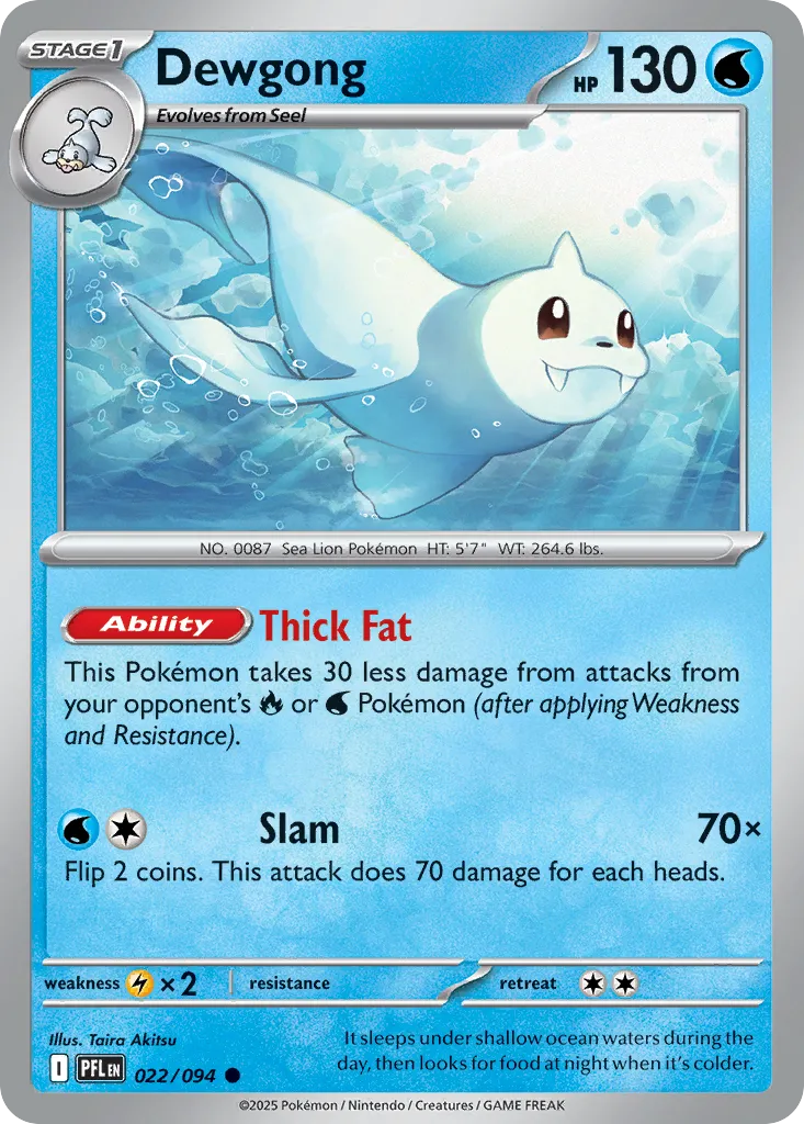 Dewgong card image