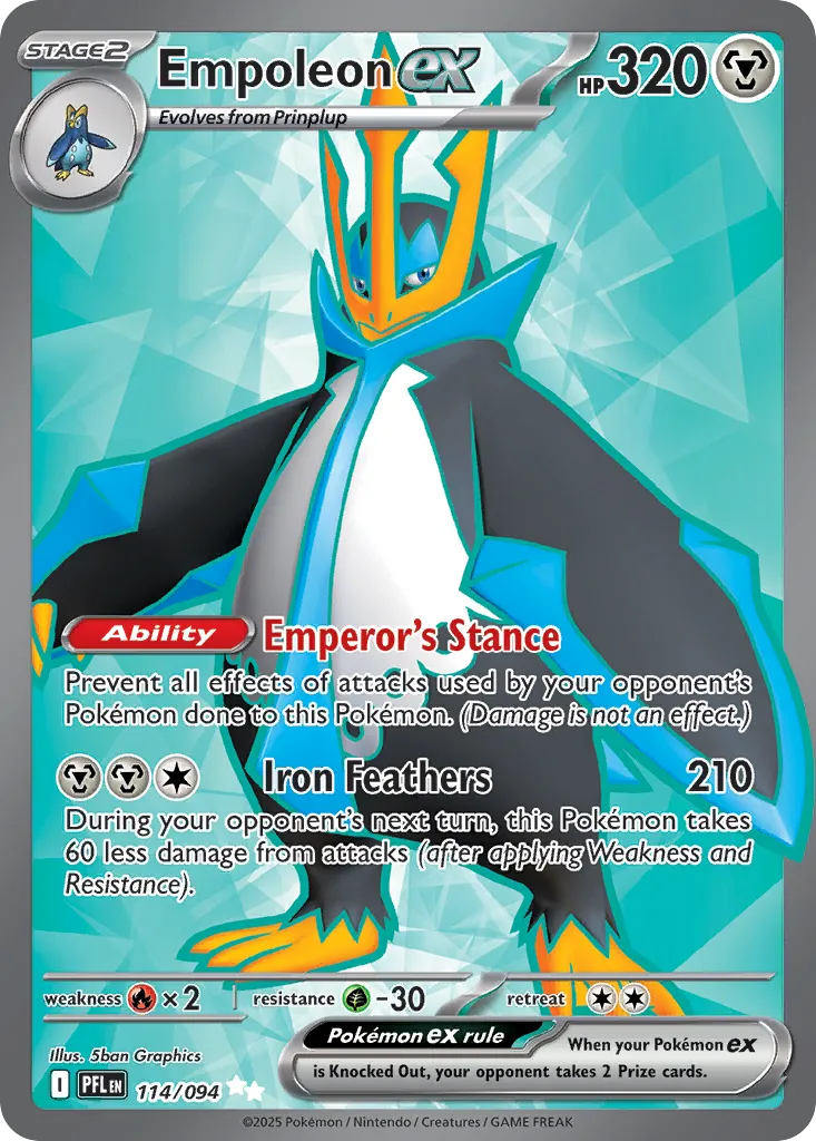 Empoleon ex card image