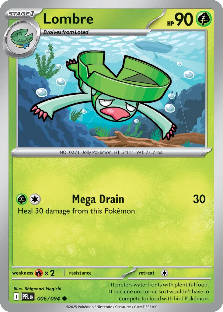 Lombre card image