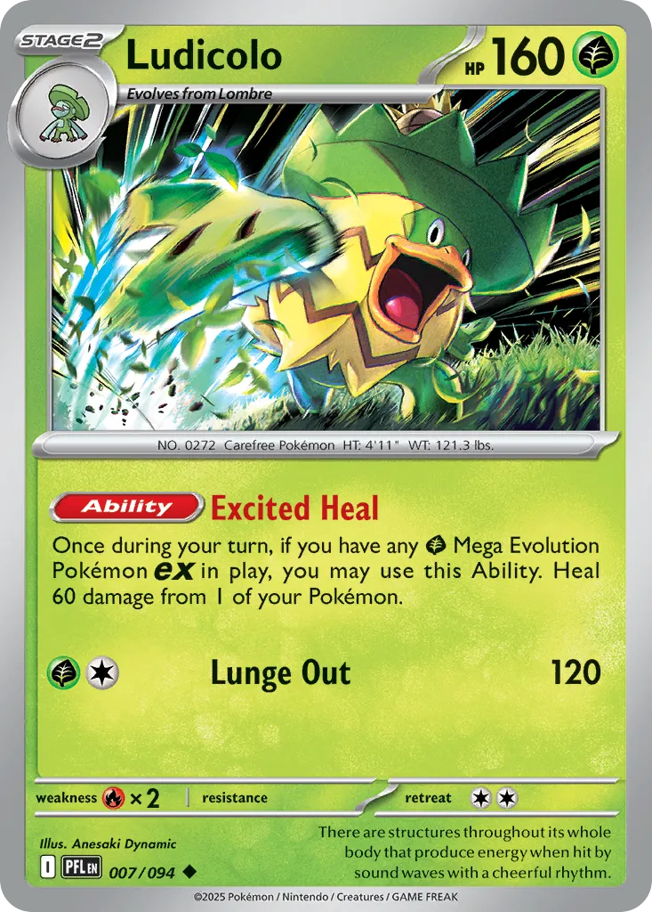 Ludicolo card image