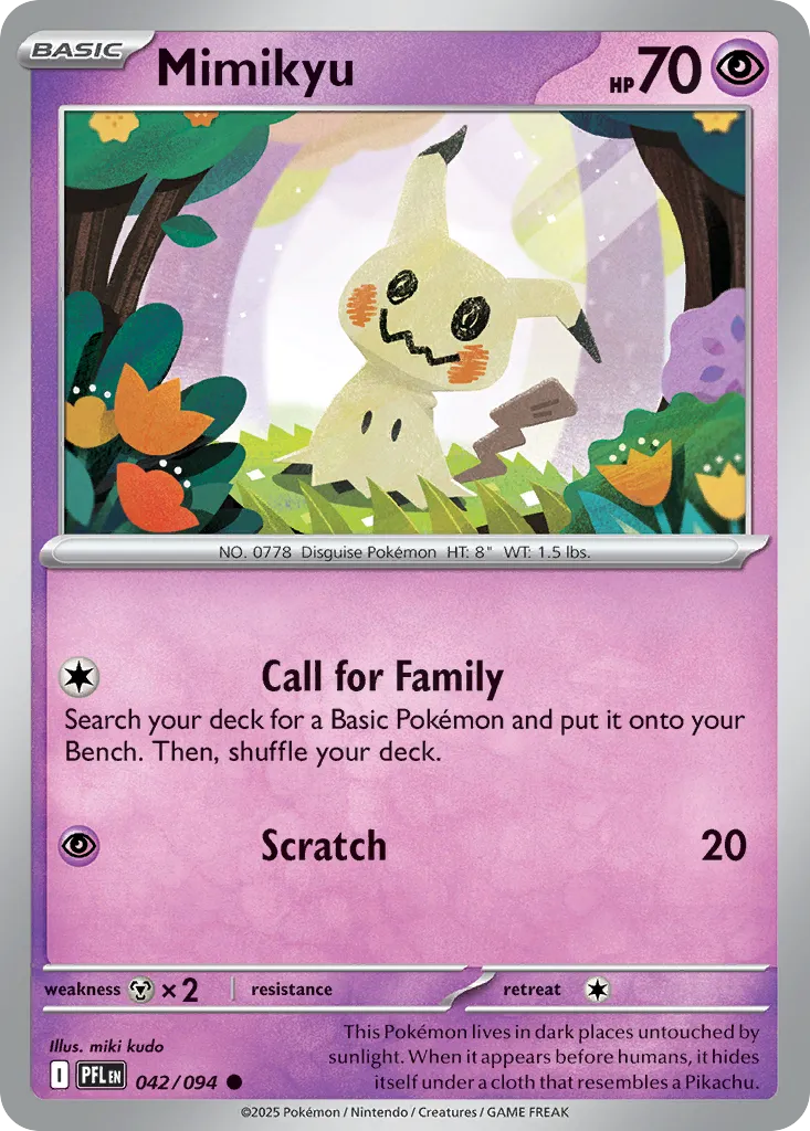 Mimikyu card image