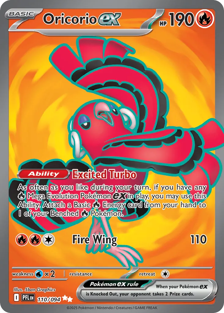 Oricorio ex card image