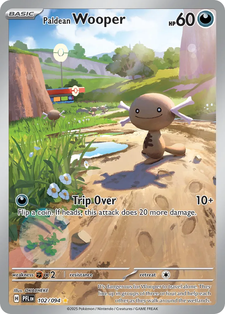 Paldean Wooper card image