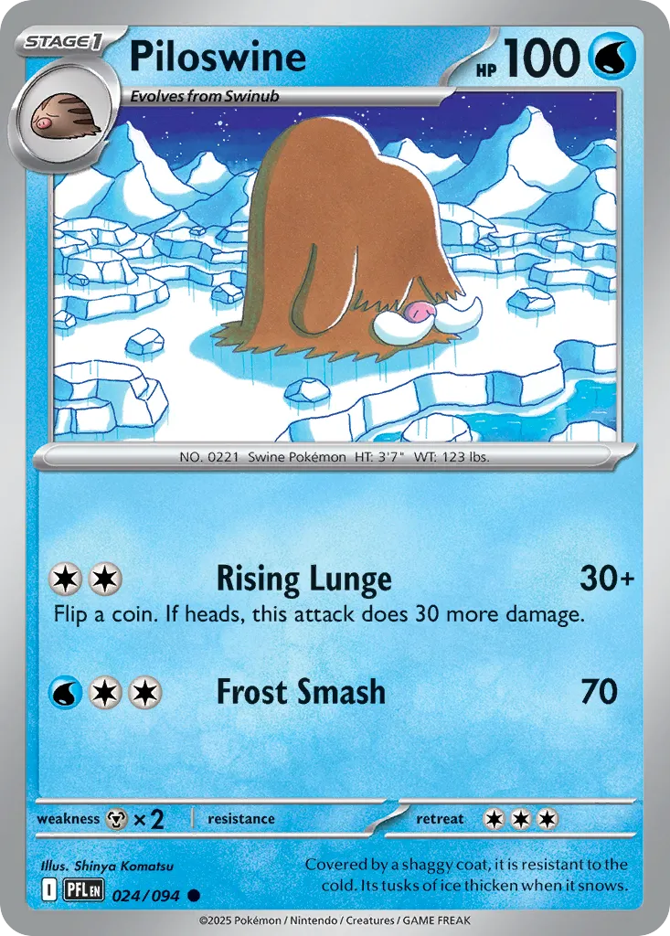 Piloswine card image