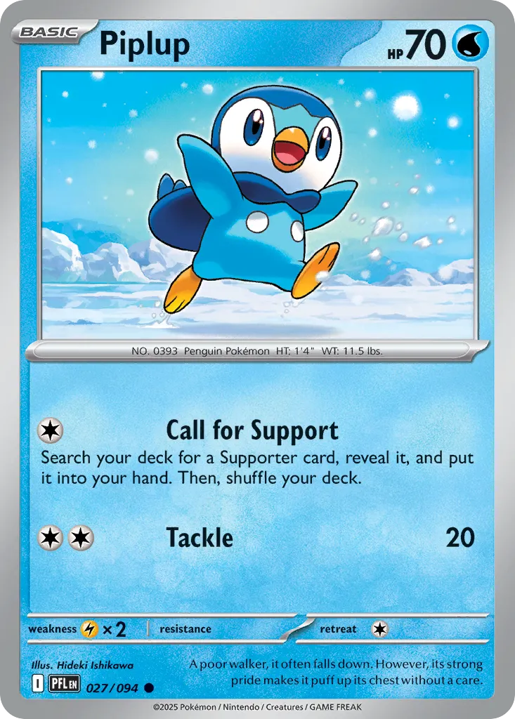 Piplup card image