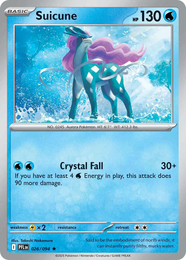 Suicune card image