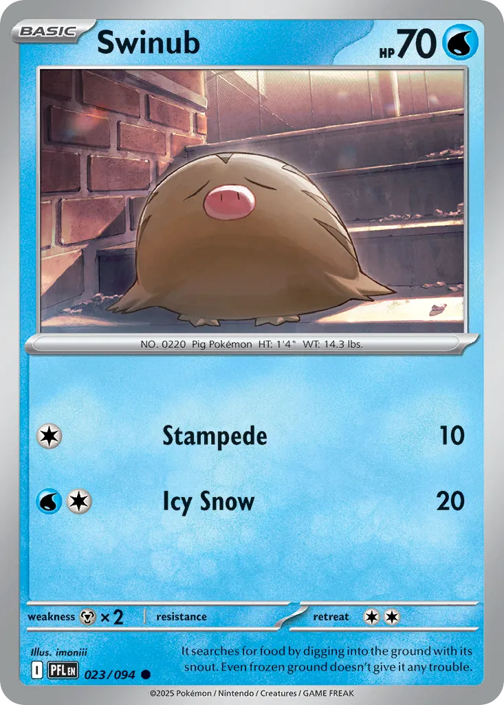 Swinub card image