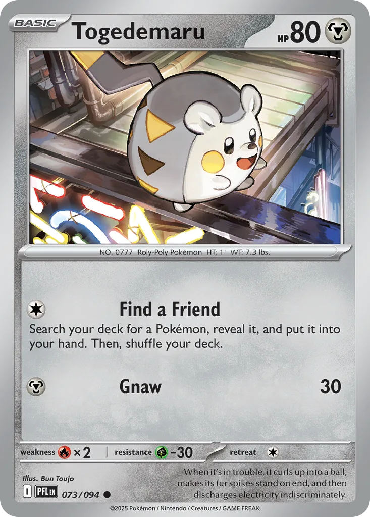 Togedemaru card image