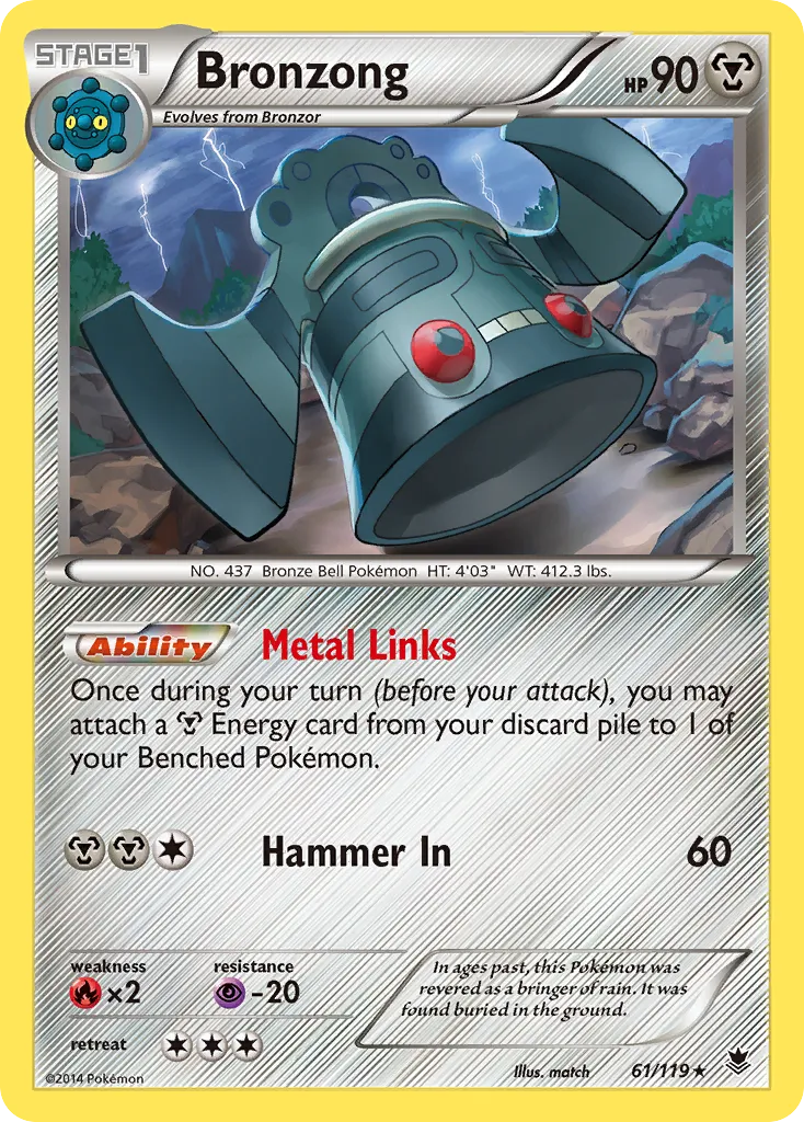 Bronzong card image