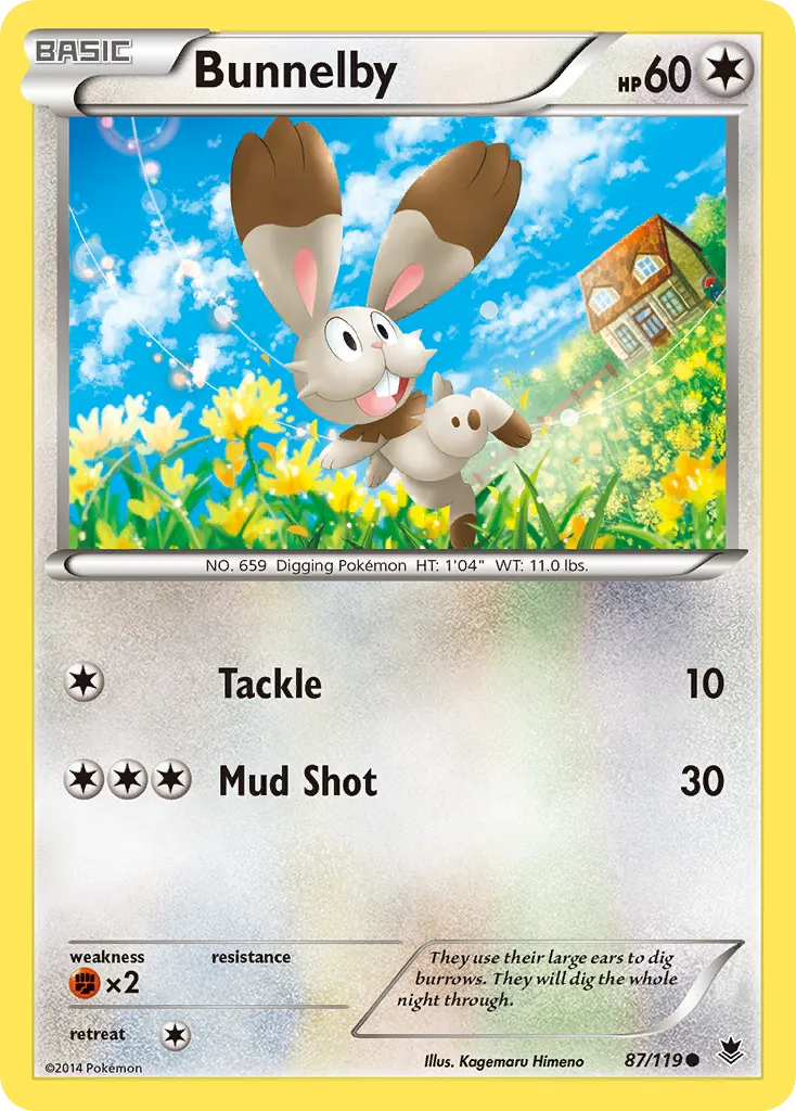 Bunnelby card image