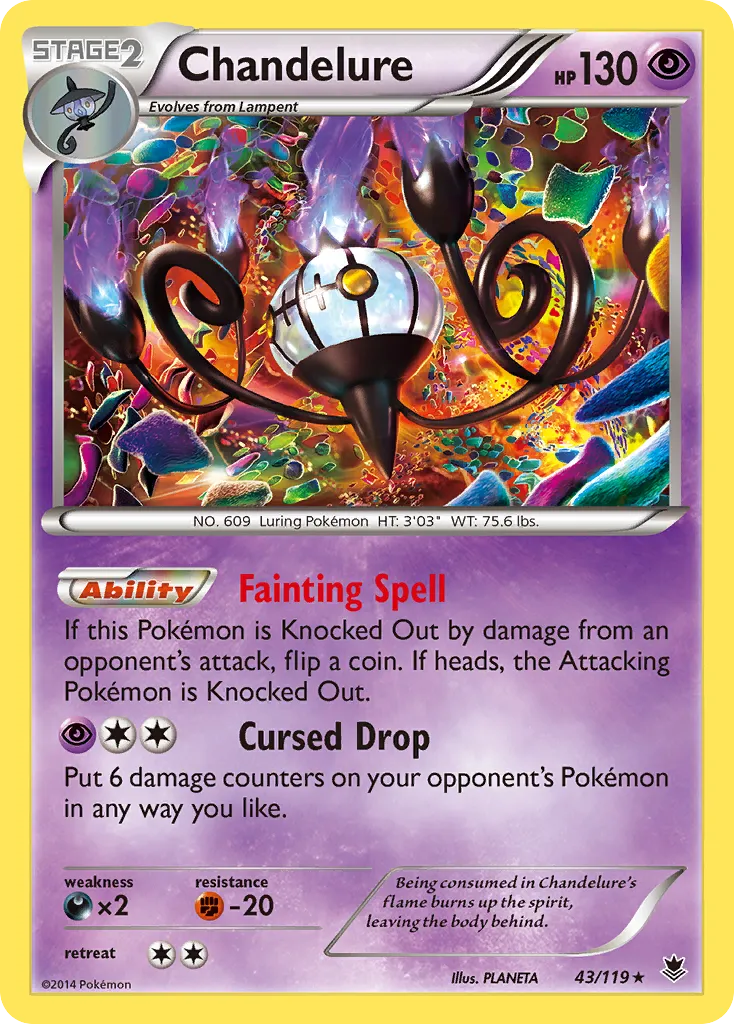 Chandelure card image